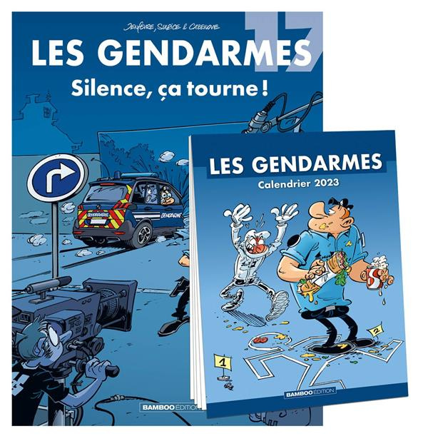 Emprunter Les Gendarmes Tome 17 : Silence, ça tourne ! Avec le calendrier 2023 offert livre