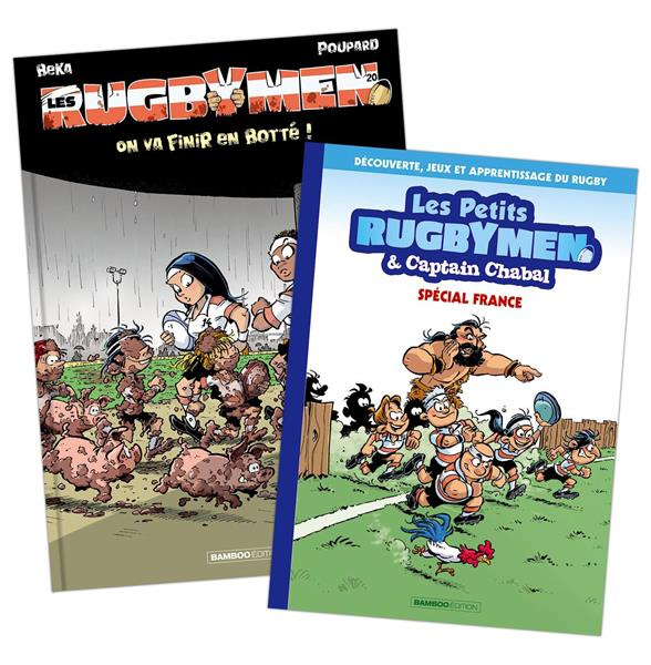 Emprunter Les Rugbymen Tome 20 : On va finir en botté ! Avec 1 cahier d'activités offert livre
