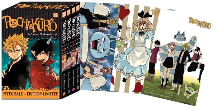Emprunter Pochi & Kuro Intégrale tomes 1 à 4 : Pack en 4 volumes. Avec 3 cartes postales, Edition limitée livre
