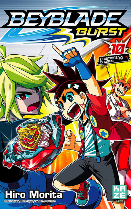 Emprunter Beyblade Burst Tome 10 : L'histoire d'Aiger. Tome 1 livre