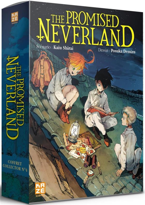 Emprunter The Promised Neverland - Coffret en 2 volumes : Mystic code & Roman tome 4 livre