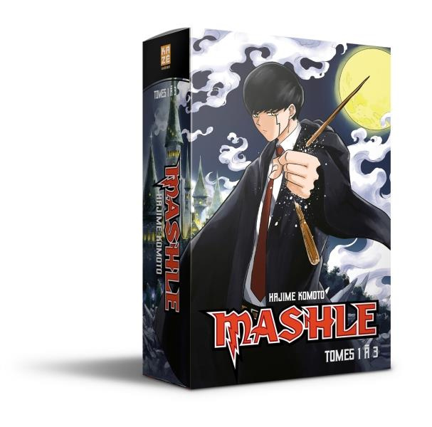 Emprunter Mashle Tomes 1 à 3 : Coffret en 3 volumes : Tome 1, Mash Burnedead et ses muscles d'enfer ; Tome 2, livre