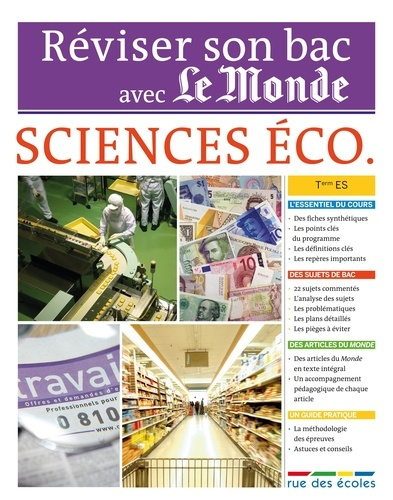 Emprunter Sciences économiques Tle ES. Edition 2012 livre