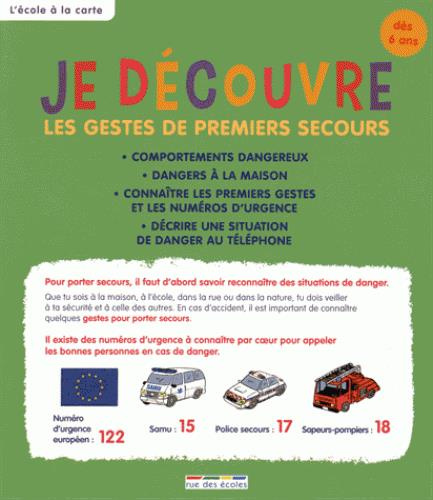 Emprunter Je découvre les gestes de premiers secours livre