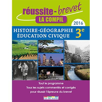 Emprunter La compil Histoire géographie Education civique. Edition 2016 livre