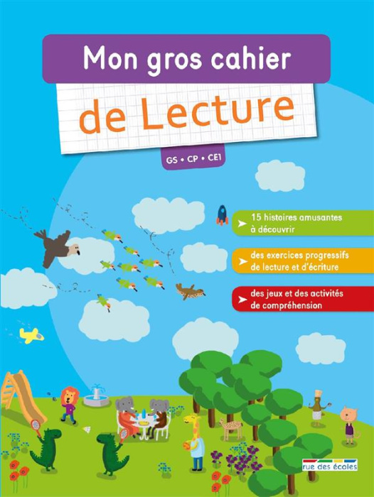 Emprunter MON GROS CAHIER DE LECTURE - DE LA GRANDE SECTION AU CE1 - GS - CP - CE1 livre