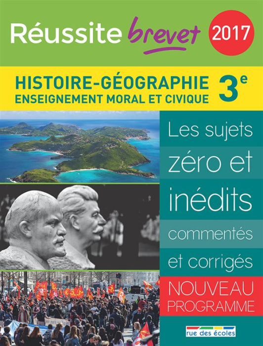 Emprunter Histoire-Géographie Enseignement moral et civique 3e. Edition 2017 livre