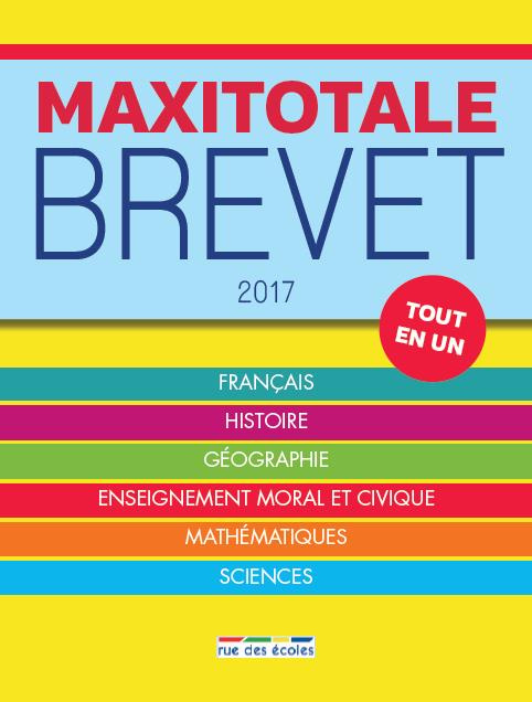 Emprunter Maxitotale Brevet. Edition 2017 livre