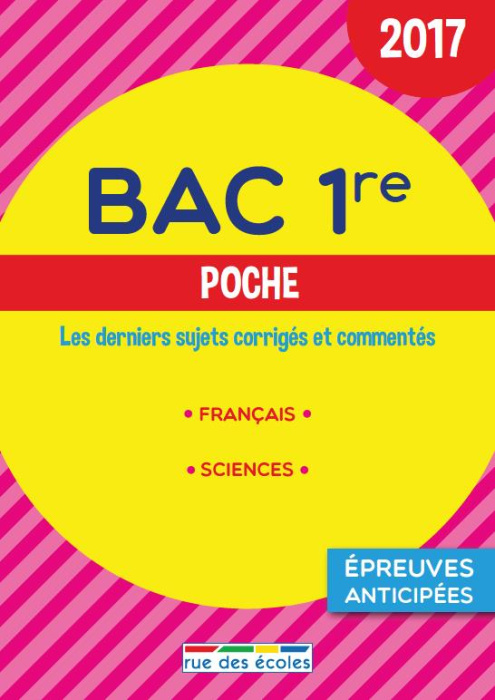 Emprunter Bac 1re poche livre