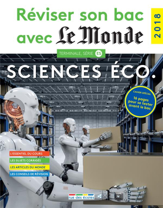 Emprunter Sciences économiques et sociales Terminale, série ES. Edition 2018 livre