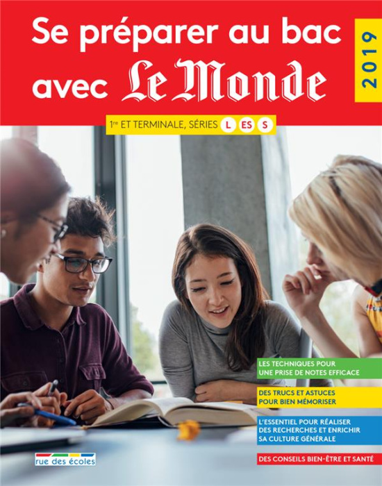 Emprunter Se préparer au Bac avec Le Monde 1re et Tle séries L, ES, S. Edition 2018 livre
