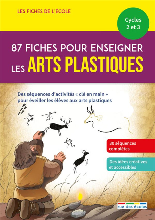 Emprunter 87 fiches pour enseigner les arts plastiques Cycles 2 et 3 livre