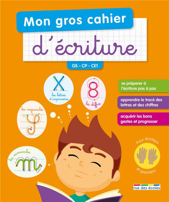 Emprunter Mon gros cahier d'écriture. GS - CP - CE1 livre