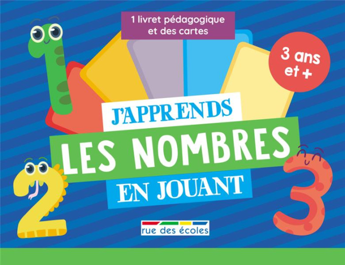 Emprunter J'apprends les nombres en jouant. Avec 1 livret pédagogique et des cartes livre