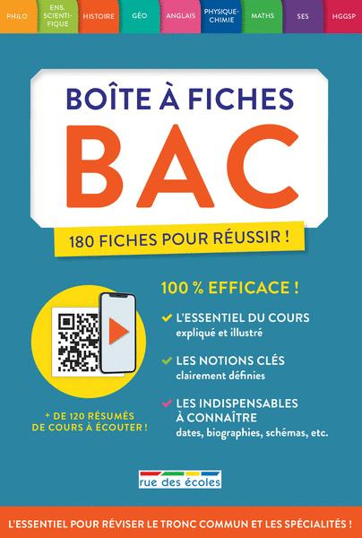 Emprunter Boîte à fiches bac. 180 fiches pour réussir ! livre