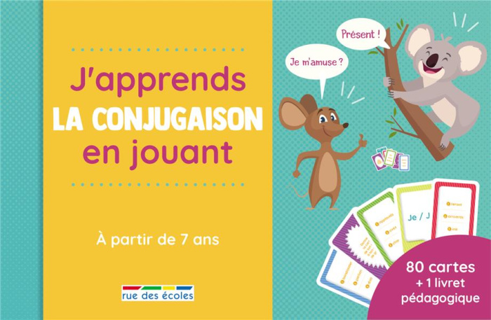 Emprunter J'APPRENDS LA CONJUGAISON EN JOUANT - A PARTIR DE 7 ANS livre
