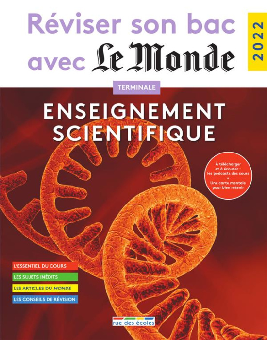 Emprunter Enseignement scientifique Tle. Edition 2022 livre