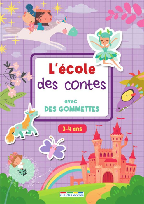 Emprunter L'école des contes avec des gommettes livre