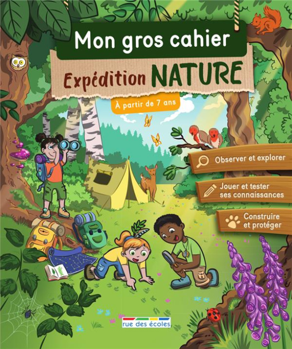 Emprunter Mon gros cahier expédition nature livre
