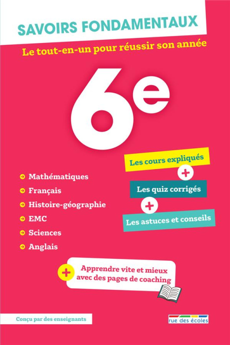 Emprunter Savoirs fondamentaux 6e. Toutes les matières livre
