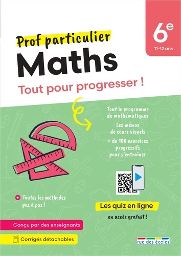 Emprunter Maths 6e. Tout pour progresser ! livre