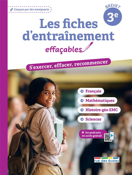 Emprunter Les fiches d'entraînement effaçables 3e livre