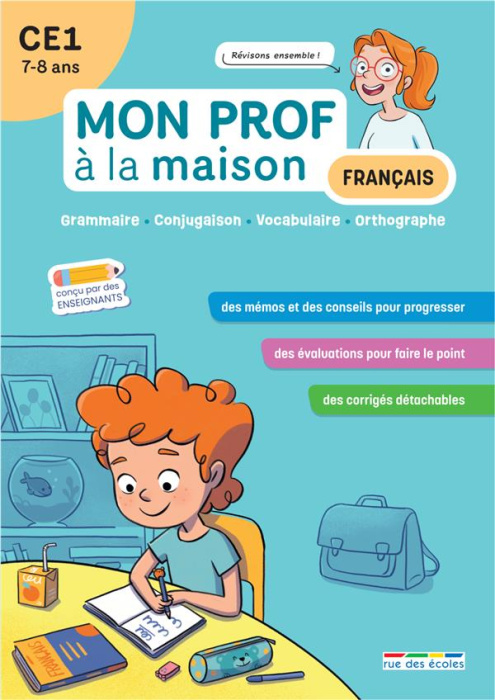 Emprunter Mon prof à la maison Français CE1 livre