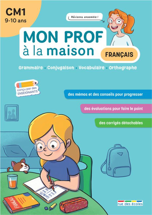Emprunter Mon prof à la maison Français CM1 livre