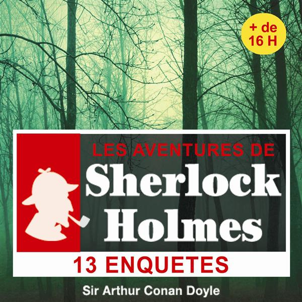 Emprunter 13 enquêtes de Sherlock Holmes. 1 CD audio MP3 livre