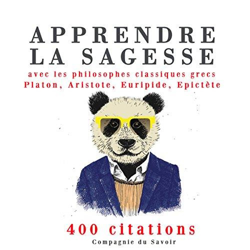 Emprunter Apprendre la sagesse avec les philosophes classiques grecs. 400 citations, 1 CD audio MP3 livre