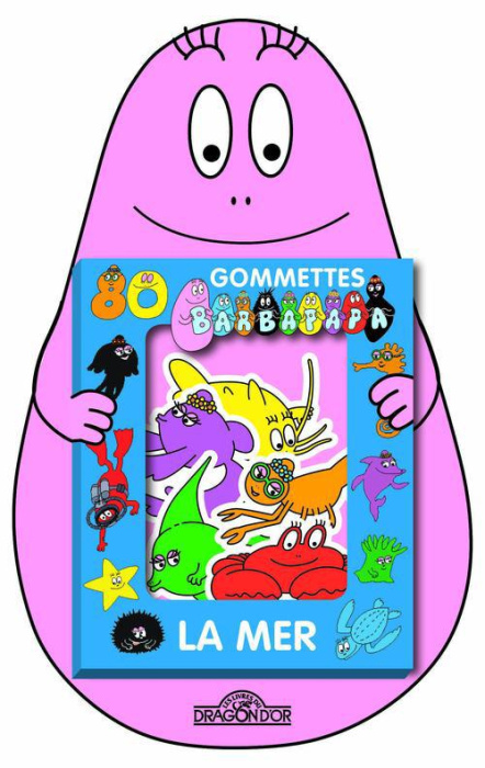 Emprunter La mer. 80 gommettes livre
