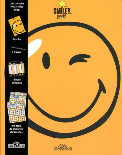 Emprunter Pochette Smiley World. Avec un cahier, un crayon, un emploi du temps, une foule de stickers et d'éti livre