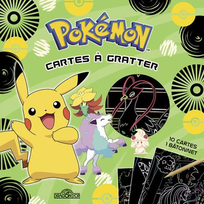 Emprunter Pokémon Cartes à gratter Pikachu à Galar. Avec 10 cartes et 1 bâtonnet livre