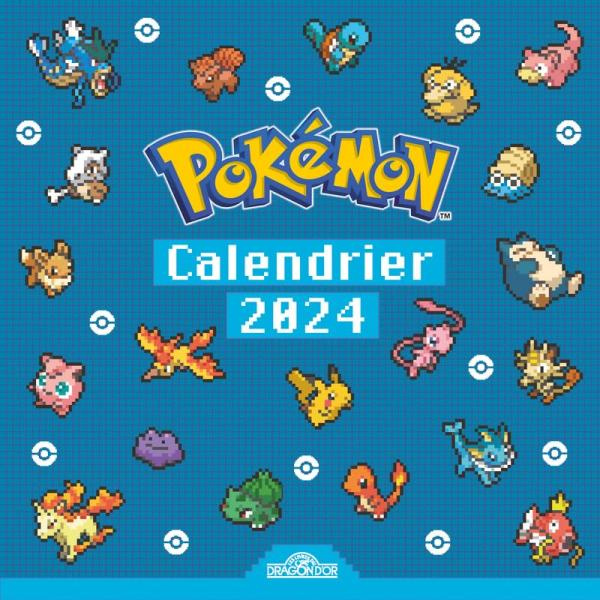 Emprunter Pokémon. Calendrier Pixel Art, Edition 2024 livre