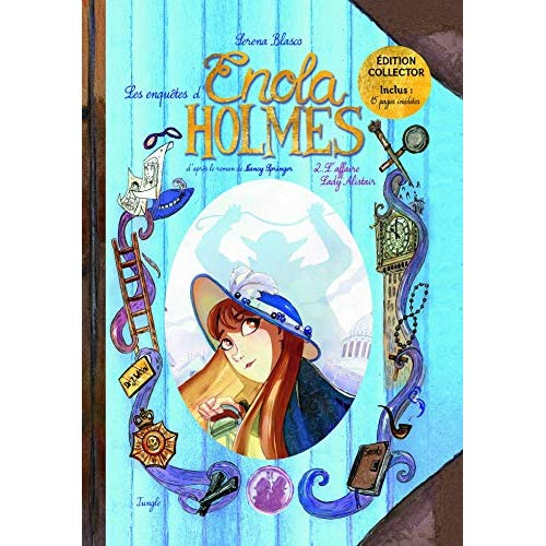 Emprunter Les enquêtes d'Enola Holmes Tome 3 : Le mystère des pavots blancs. Inclus : un herbier, Edition coll livre