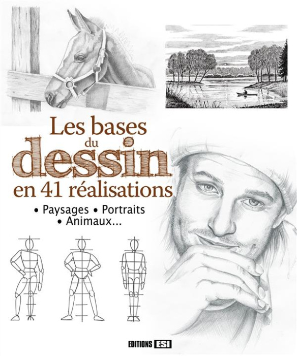 Emprunter Les bases du dessin en 41 réalisations livre
