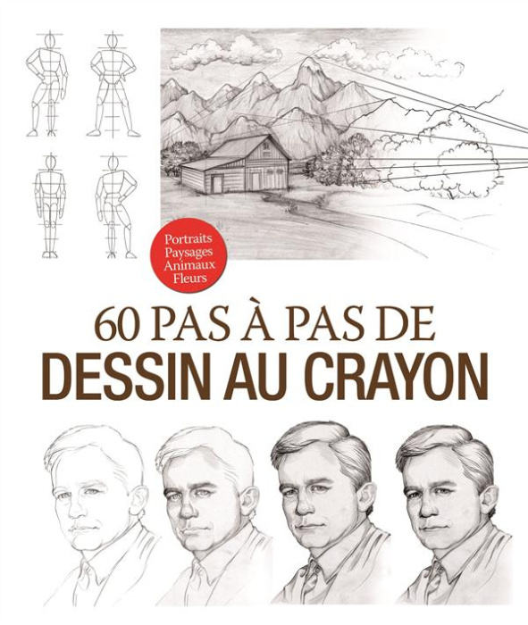 Emprunter 60 pas à pas de dessin au crayon livre