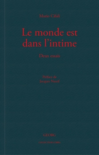 Emprunter Le monde est dans l'intime livre
