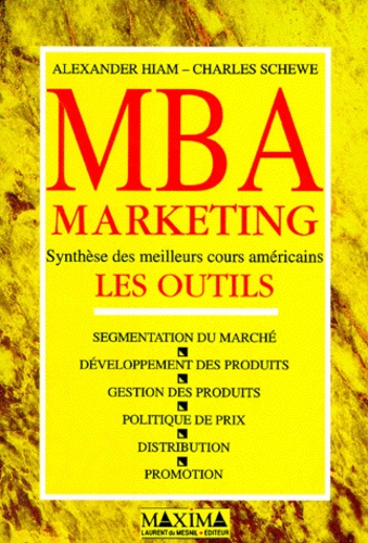 Emprunter MBA MARKETING. Les outils livre
