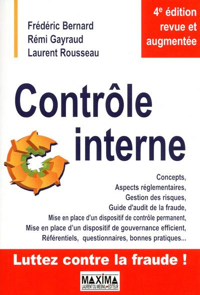 Emprunter Contrôle interne. 4e édition revue et augmentée livre