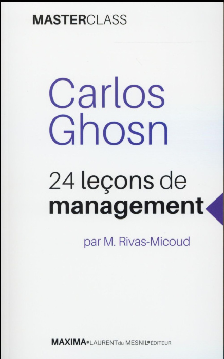 Emprunter 24 leçons de management livre