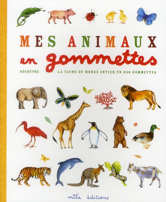 Emprunter Mes animaux en gommettes livre