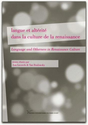 Emprunter Langue et altérité dans la culture de la Renaissance livre