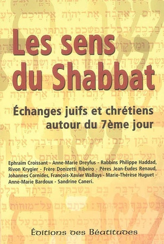 Emprunter SENS DU SHABBAT (LES) livre