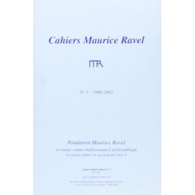 Emprunter Cahiers Maurice Ravel n° 5 livre