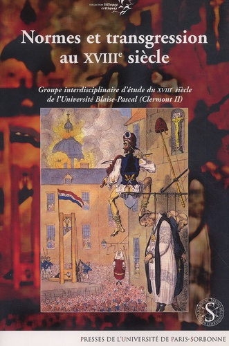 Emprunter Normes et transgression au XVIIIème siècle livre