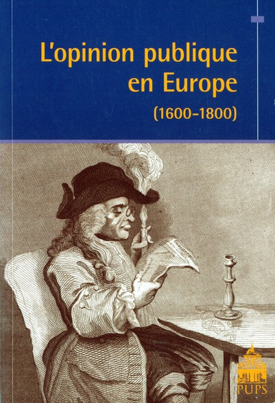 Emprunter L'opinion publique en Europe. (1600-1800) livre