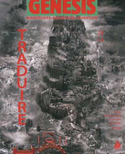 Emprunter Genesis N° 38/2014 : Traduire livre