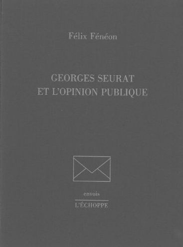 Emprunter Georges Seurat et l'opinion publique livre