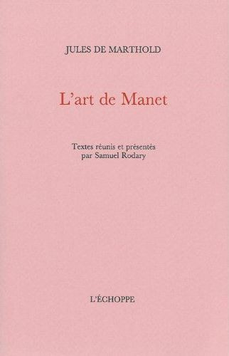 Emprunter L' art de manet livre